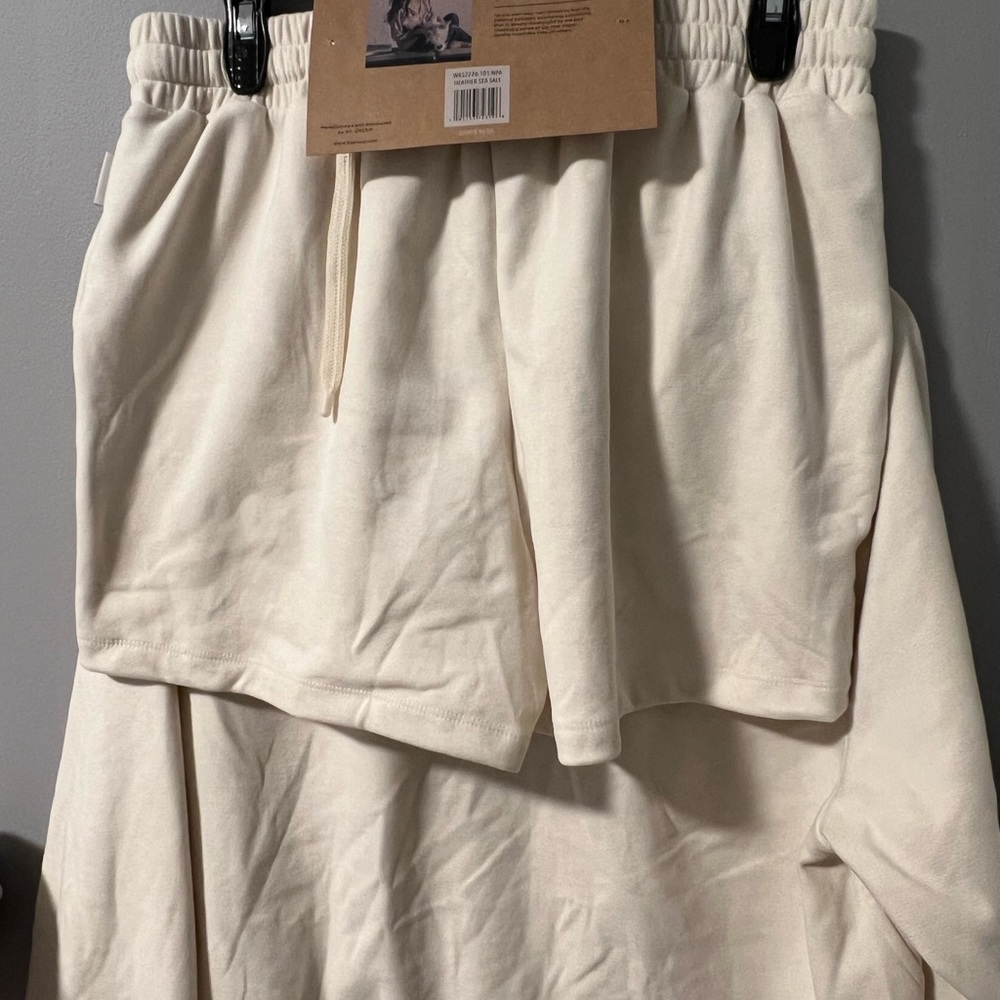 Women’s “ BUT FIRST, COFFEE “ Sweatshirt and drawstring short set - Picture 6 of 8
